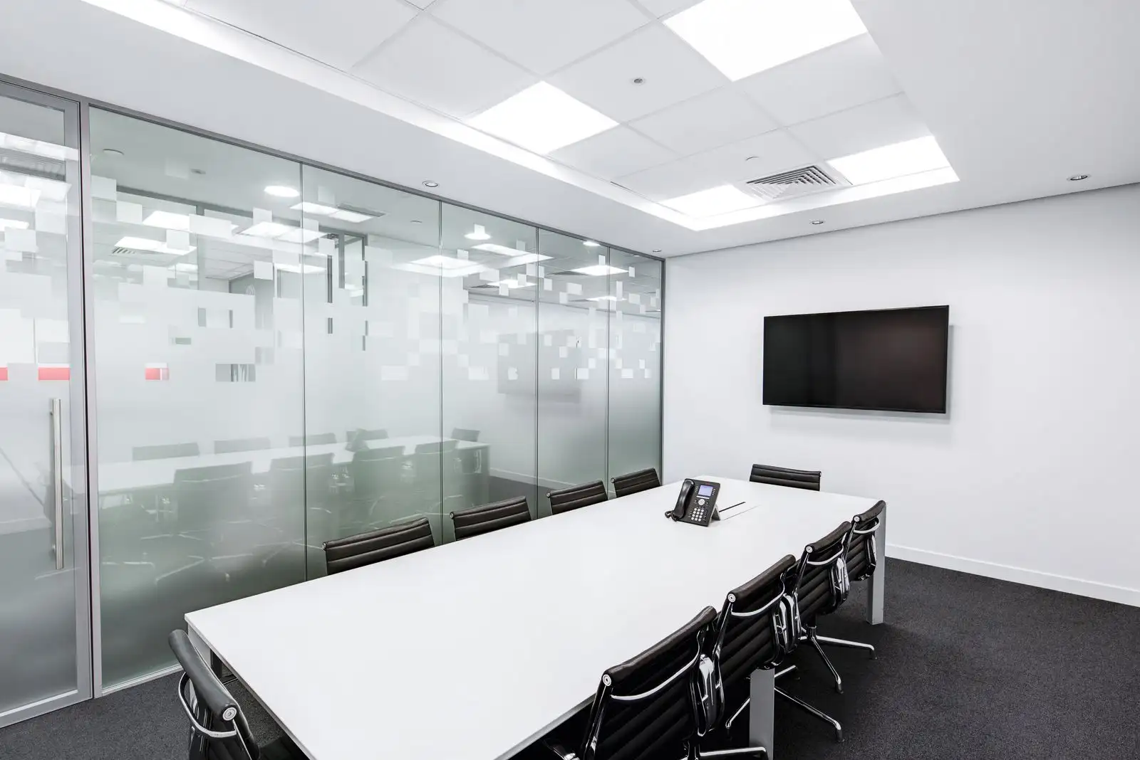 Sala de reuniones de una firma de servicios profesionales